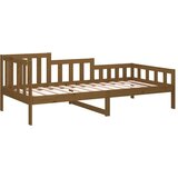  Dnevna postelja medeno rjava 80x200 cm trdna borovina, (20684877) | Shoptok.si