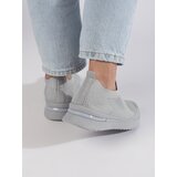 Shelvt Grey slip-on trainers | Shoptok.si