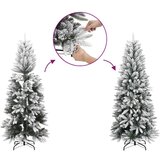  Umjetno božićno drvce Bijelo 120 cm PVC i metal | shoptok.hr