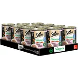 Sheba 6 + 6 gratis! Nature's Collection 12 x 400 g - Losos s sladkim krompirjem in stročjim fižolom v omaki