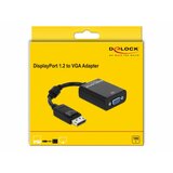 Delock 61848 DisplayPort / VGA adapter [1x muški konektor DisplayPort - 1x ženski konektor VGA] crna s feritnom jezgrom Cijene