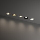 Ideal Lux - Ugradna svetiljka SWING 1xGU10/28W/230V prečnik 8,2 cm mat hrom | Eponuda.com