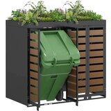  Skladištenje kanti za 3 kante Antracit 340 x 77.5 x 115.5 cm | shoptok.hr