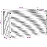  Povišeni vrtni krevet Antracit 100 x 40 x 55 cm | shoptok.hr