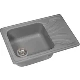 granitno pomivalno korito Montreal PKMON65S, siva