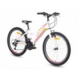  bicikl casper 240 24"/18 bela/roza 650195 cene