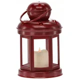 LED lampion 10 x 10 x 19 cm - Crveni