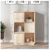  Visoka komoda 74 x 35 x 117 cm od masivne borovine | shoptok.hr