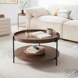 Livetastic Klubska Miza Rund, Barva Oreha | Shoptok.si