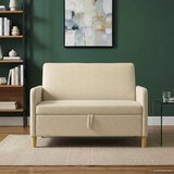 SOFA s pohranom Krem 122 x 78 x 87 cm Poliester | Shoptok.si