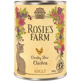  Varčno pakiranje Rosie's Farm Adult 12 x 400 g - Piščanec | shoptok.hr