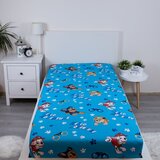 Jerry Fabrics Modra napenjalna enojna bombažna otroška rjuha 90x200 cm Paw Patrol – | Shoptok.si