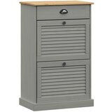 Maison Chic Omarica za obutev - Kopa za čevlje VIGO 60x35x96 cm siva trdna borovina, (21778152) | Shoptok.si