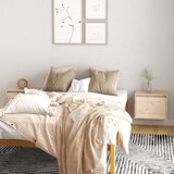 vidaXL Stenska omarica 2 kosa 40x30x50 cm trdna borovina Cene