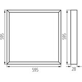 Kanlux 39234 - LED ugradni stropni panel BLINGO AIO LED/38W/230V 60x60 cm CRI 90 | Eponuda.com