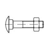 Toolcraft TO-5448297 plosnati okrugli vijak M6 70 mm kvadratni DIN 603 mjed 100 St. | shoptok.hr