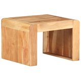  Bočni stolić 43 x 40 x 30 cm od masivnog bagremovog drva | Eponuda.com