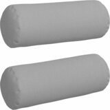  Valjkasti jastučići 2 pcs Oblačnosiva Ø 25 x 70 cm tkanina | Eponuda.com