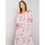 Fashion Hunters Dirty pink Spanish dress by Adaline RUE PARIS | Shoptok.si