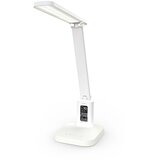 Nedis LTLRC10WT - LED prigušiva punjiva lampa sa displejem 7,5W/1200 mAh 3000/4000/5700K bela | Eponuda.com