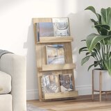  Polica za časopise s policom Sonoma hrast 51 x 11 x 102 cm | shoptok.hr