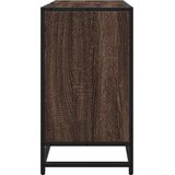  Kupaonski ormarić za umivaonik smeđi hrast 65x33x60 cm | shoptok.hr