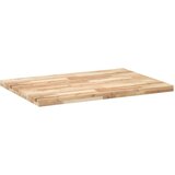 Stolna Mizna plošča pravokotna 80x70x4 cm trden akacijev les, (21411567) | Shoptok.si