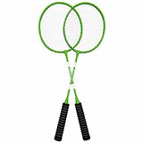  Reketi za badminton sa futrolom i lopticama 6u1 - zeleni | Shoptok.si