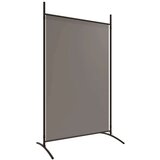 Sobna pregrada s 2 panela antracit 175 x 180 cm od tkanine | shoptok.hr