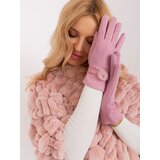 Wool Fashion Italia Gloves-AT-RK-23904.27-light pink | Shoptok.si