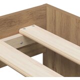  Okvir kreveta od umjetnog hrasta 100x200 cm | shoptok.hr