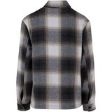 Urban Classics Men's zip shirt jacket beige/black | shoptok.hr