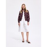 Reserved Jakna s točkicama - tamnosmeđe | shoptok.hr