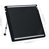 vidaXL Solarni panel za grijanje bazena 75 x 75 cm | shoptok.hr