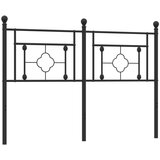  Metalno uzglavlje crno 140 cm | shoptok.hr
