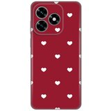  Torbica Silikonska Print Skin za Honor X5c Plus Burgundy Hearts | Eponuda.com