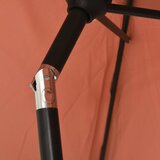  Suncobran boja cigle 200 x 224 cm aluminijski | shoptok.hr