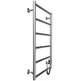  Peškirni rebrasti radijator CLASSIC 110W/230V 81x52 cm, nerđajući čelik/sjajni hrom, desna | Eponuda.com