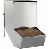 Hranilica za zečeve Srebrno 17,5 x 26 x 28,5 cm Cinkani čelik | Eponuda.com