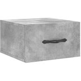  Zidni noćni ormarići 2 kom Siva betona 35 x 35 x 20 cm | shoptok.hr