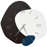 WALLXPERT dekorativni metalni zidni sat meymene 2 multicolor u