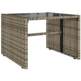  4-dijelni set vrtnih sofa od poliratana s jastucima sivi | shoptok.hr