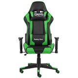  Okretna igraća stolica zelena PVC | shoptok.hr