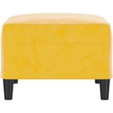  Tabure žuti 70 x 55 x 41 cm baršunasti | shoptok.hr