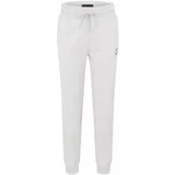 Tommy Hilfiger Underwear Pidžama hlače siva melange / crvena / crna / bijela