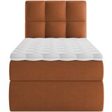 MID.YOU POSTELJA Z VZMETNICO 90 cm x 200 cm , les, tekstil, leseni material opečnato rjava | Shoptok.si