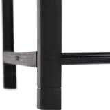 Kondela Stojalo za čevlje, 4 police, črna, TABE | Shoptok.si