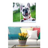 Wallity MDF1482630 multicolor decorative mdf painting (3 pieces) Cene