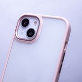 Onasi satin silikonski ovitek za Samsung Galaxy A52 LTE A525 /A52 A526 5G / A52s A527 - prozorno roza | Shoptok.si