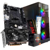GNC GAMER CYBER BIOSTAR B550, Ryzen 5 5500, RX6600XT 8GB, RAM 16GB DDR4, 1TB SSD NVMe, KUCIŠTE GAMING ND-570, PSU 500W | Eponuda.ba